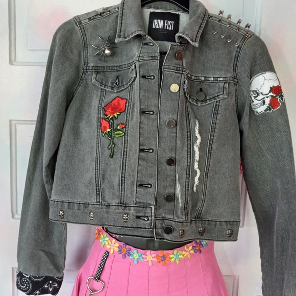 Iron Fist Jackets & Blazers - Discontinued Iron Fist×Rage Jackets custom Skulls&Rose's denim! PLACEHOLDER!